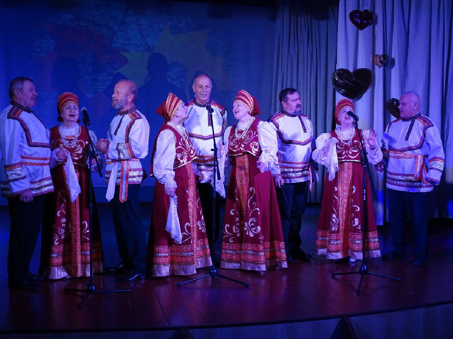 день пожилого человека, концерт, пушкино, песни,