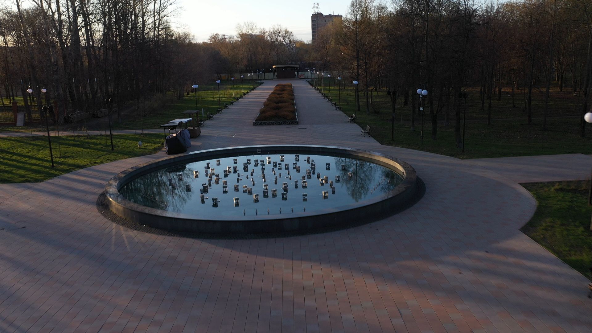 Люберцы, парк, культура,видео с коптера,