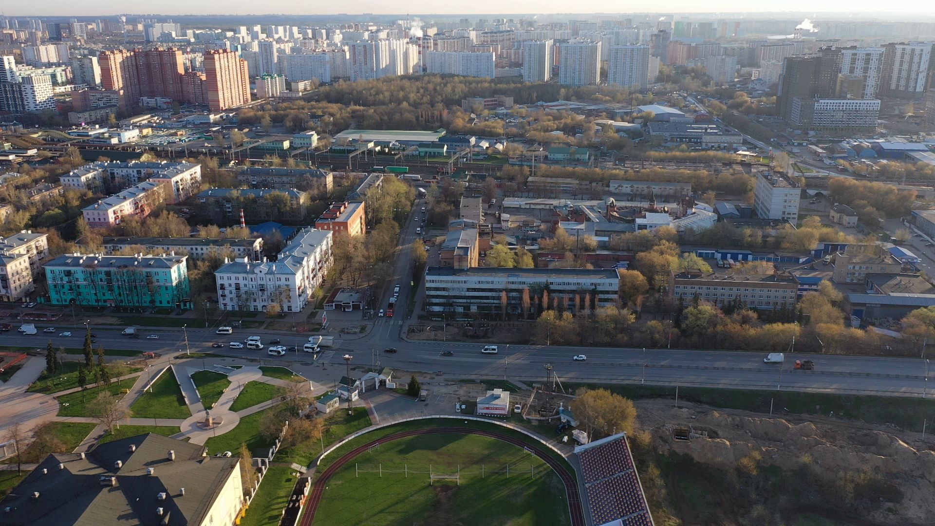 Люберцы, парк, культура,видео с коптера,