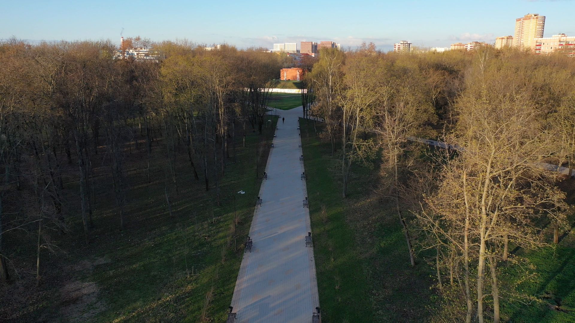 Люберцы, парк, культура,видео с коптера,