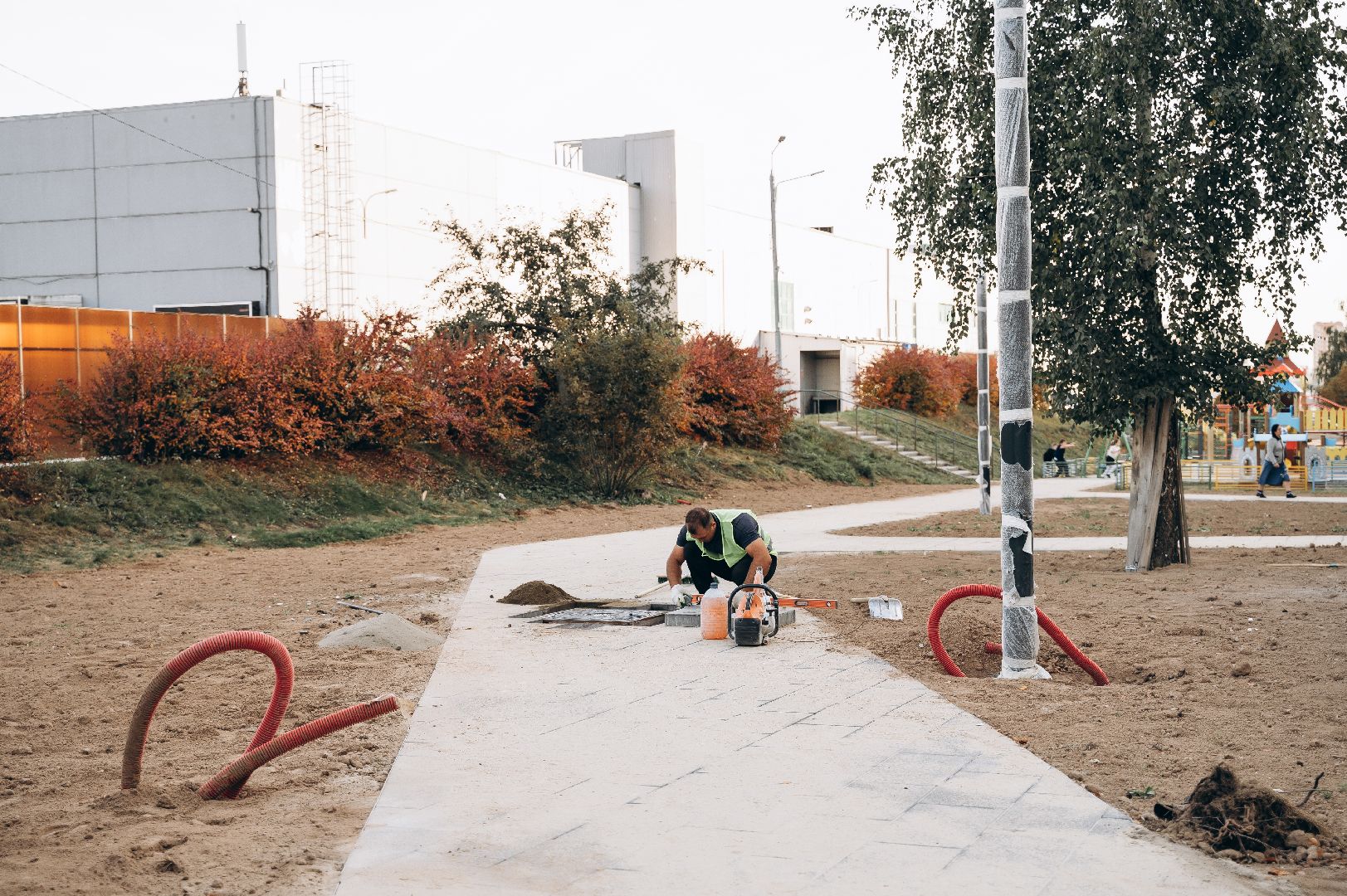 благоуйстройство, щёлково, сквер,