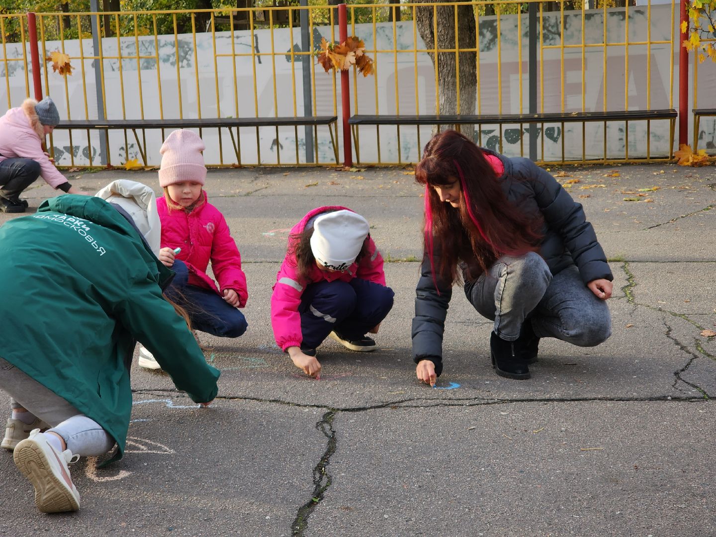 егорьевск, очень, дети, пегас, парк, осень, краски осени,