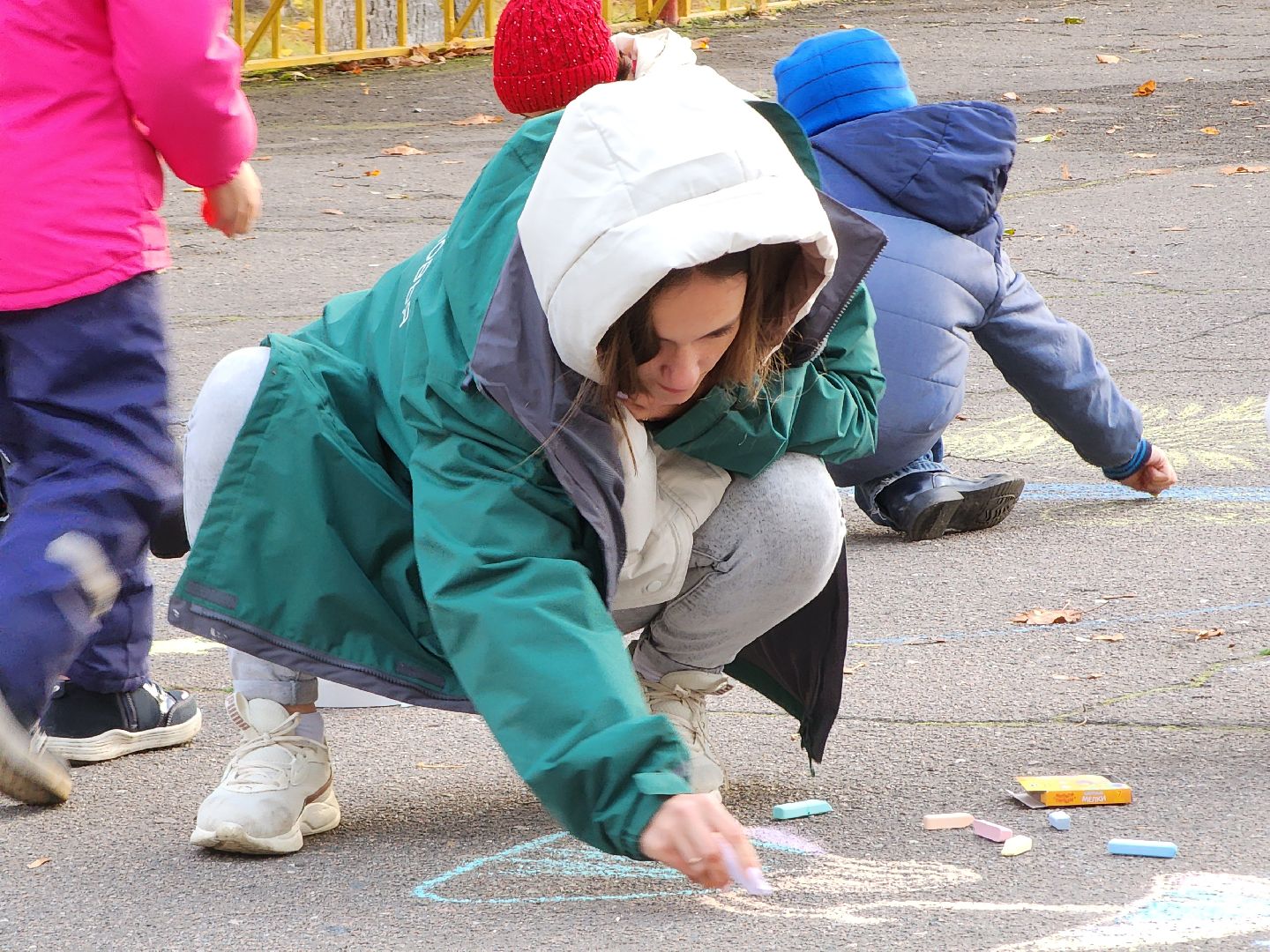 егорьевск, очень, дети, пегас, парк, осень, краски осени,