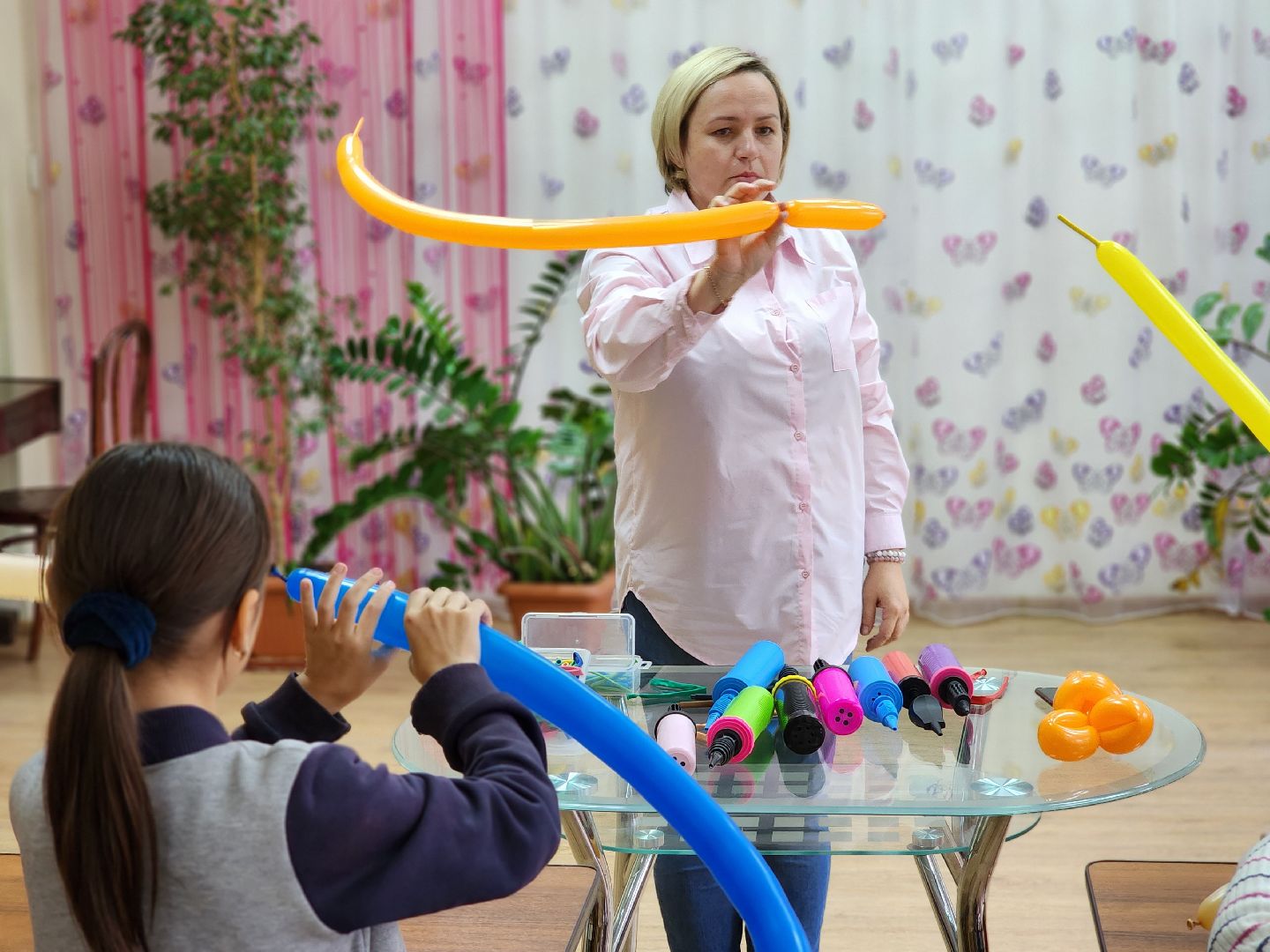 аэродизанер, твистинг, центр серпуховский, благотворительная акция, дети с овз, мастер-класс,