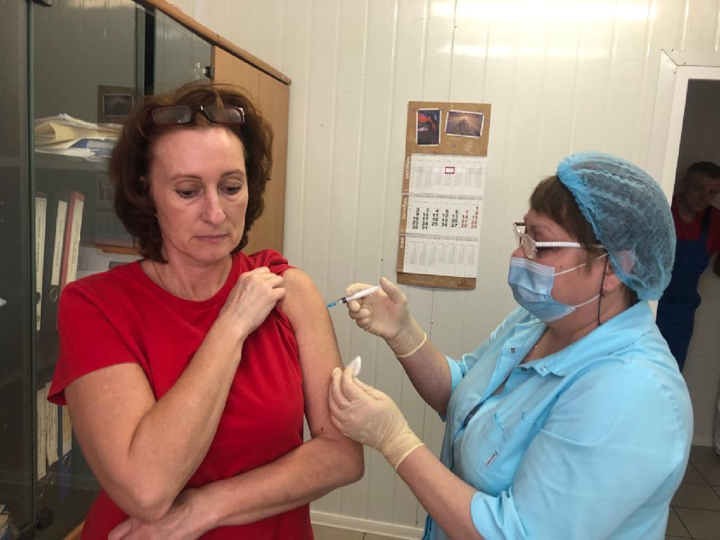 красноармейск, г.о. пушкинский, медицина, вакцинация от гриппа,