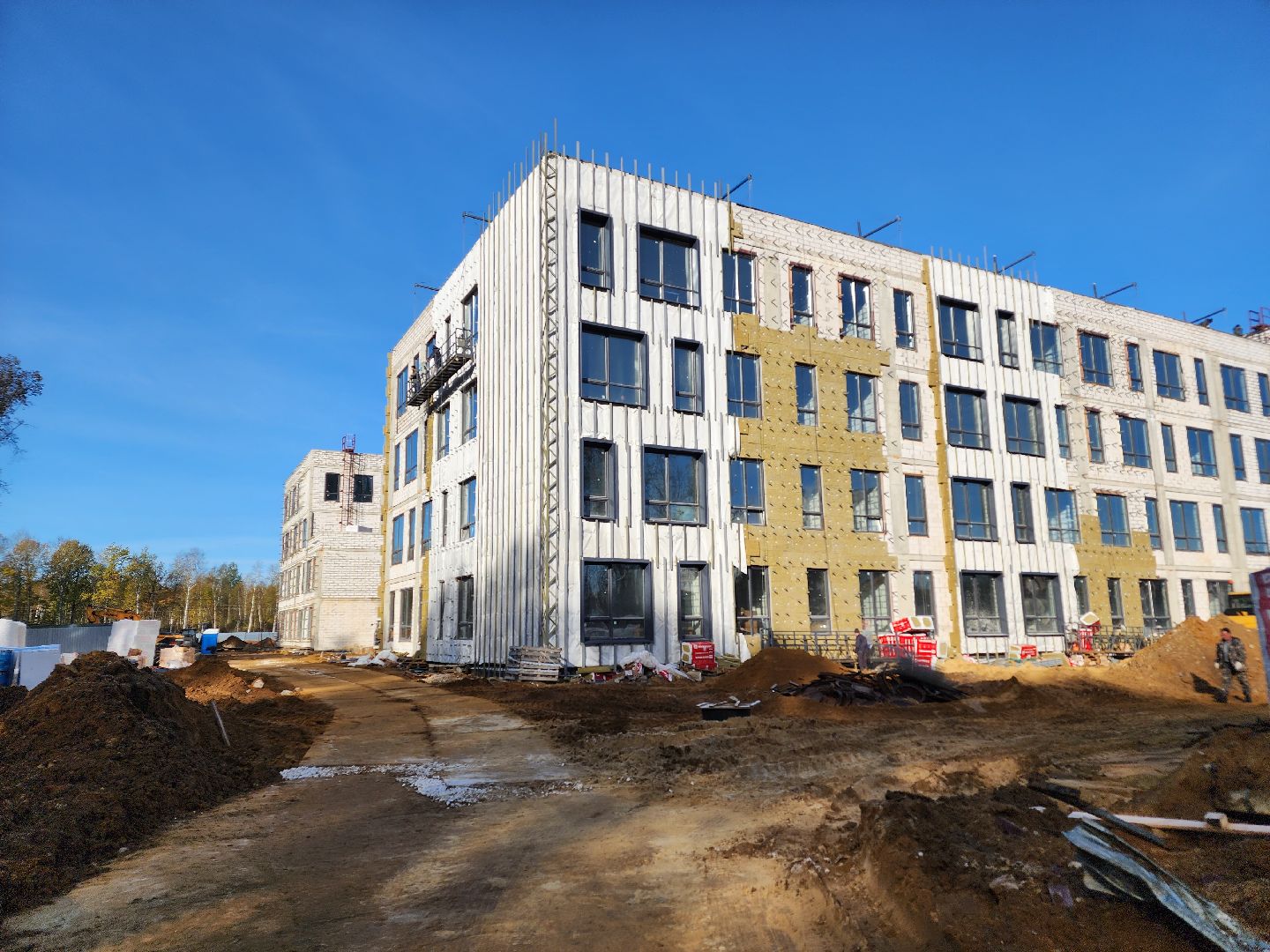 Ступино, новая школа, строительство,