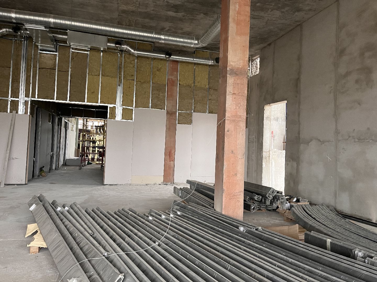 шаховская, строители, строительство, здание,