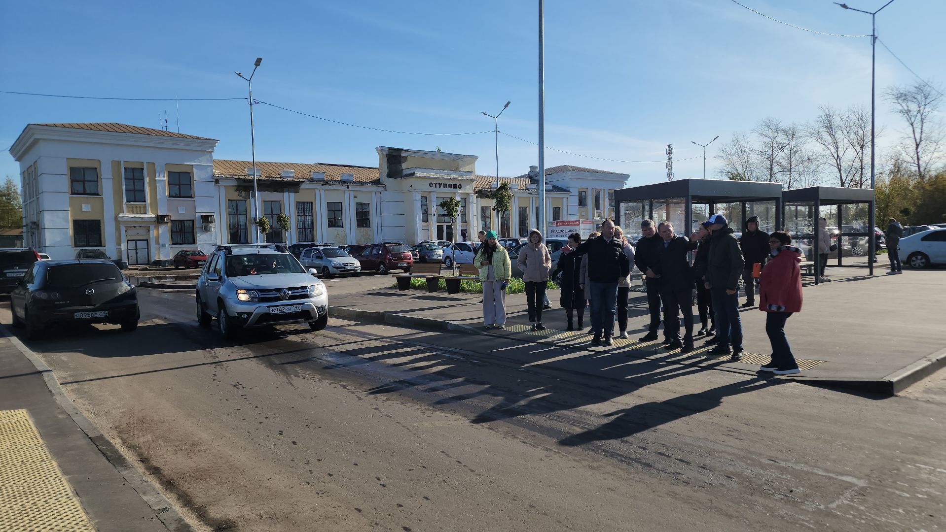 ступино, благоустройство, жд вокзал,