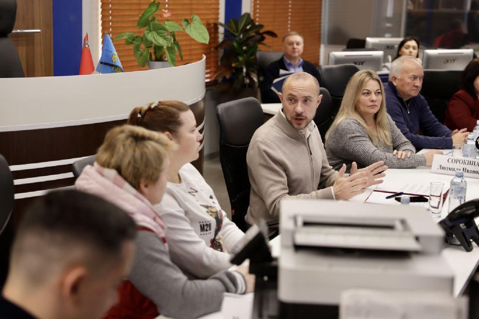 солнечногорск, жители, Глава, Встреча, цмис,