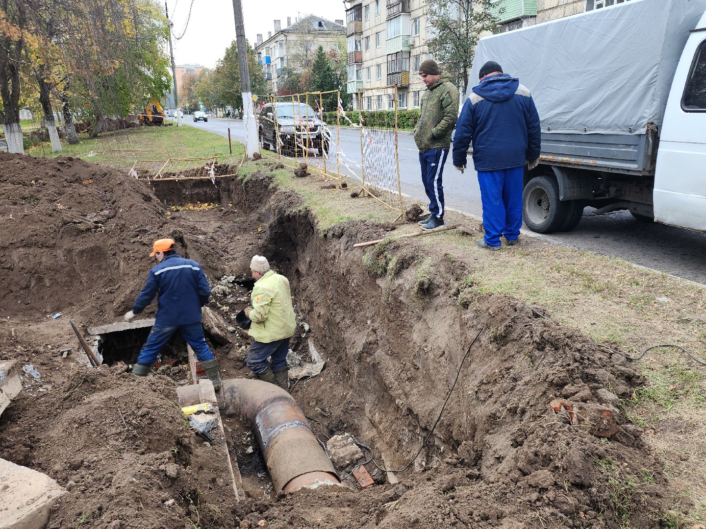 кашира, авария, теплосети, отопление, ГВС,