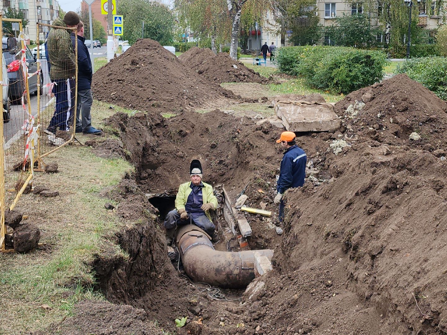 кашира, авария, теплосети, отопление, ГВС,