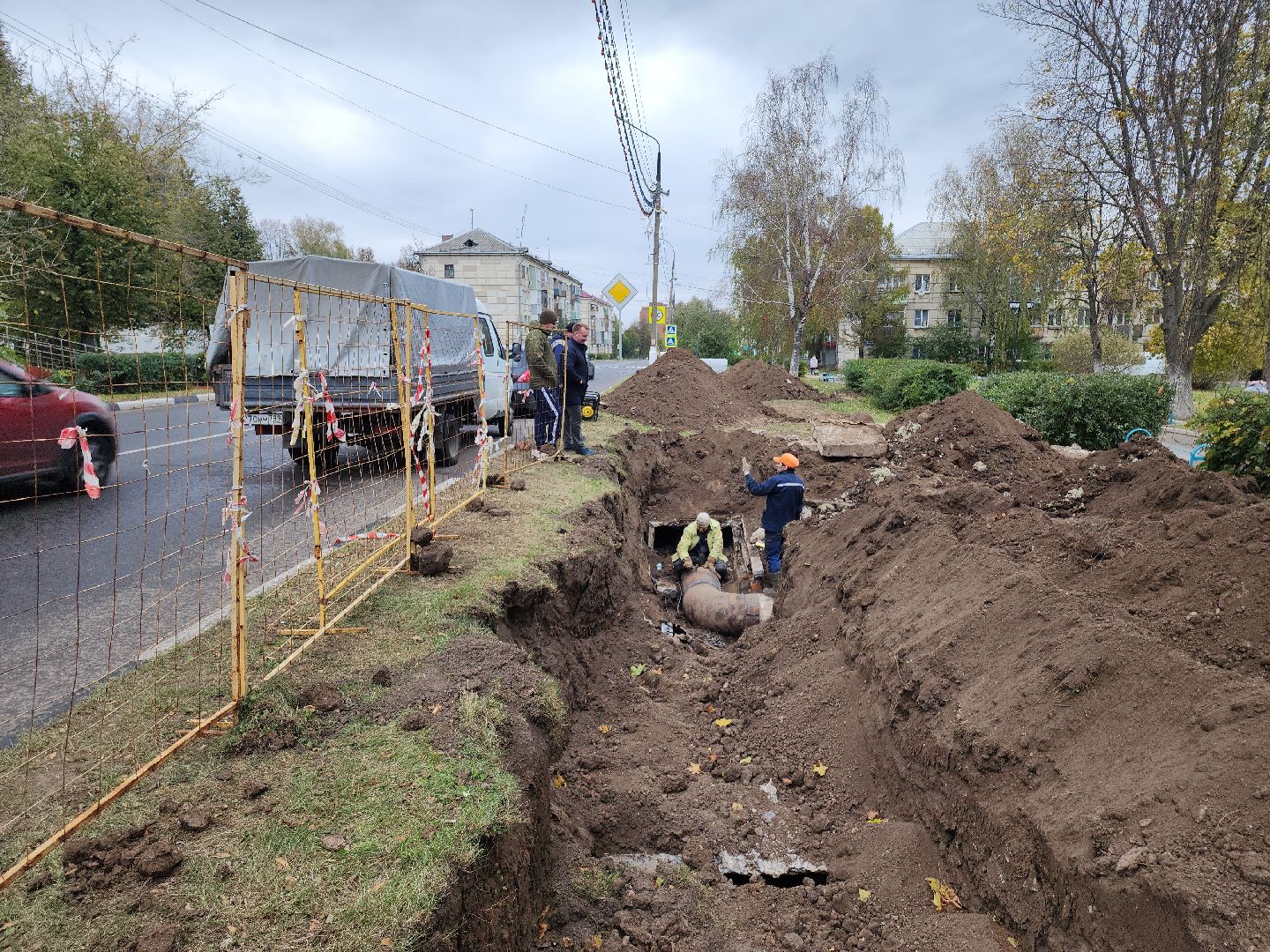 кашира, авария, теплосети, отопление, ГВС,
