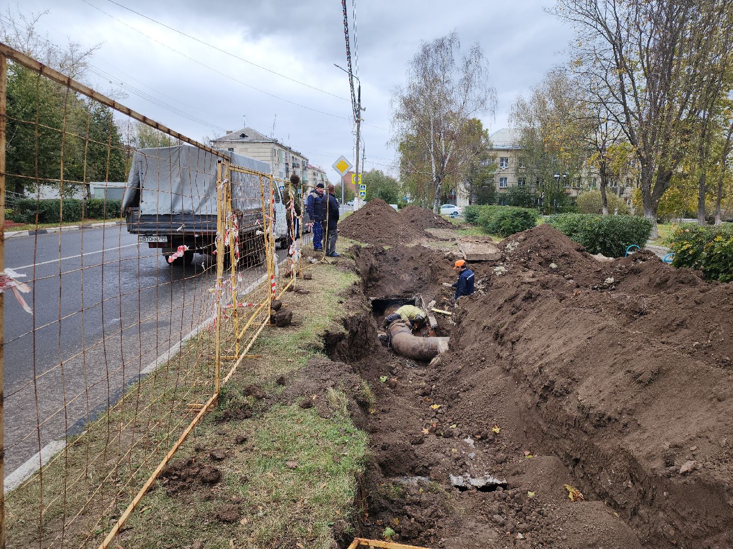 кашира, авария, теплосети, отопление, ГВС,