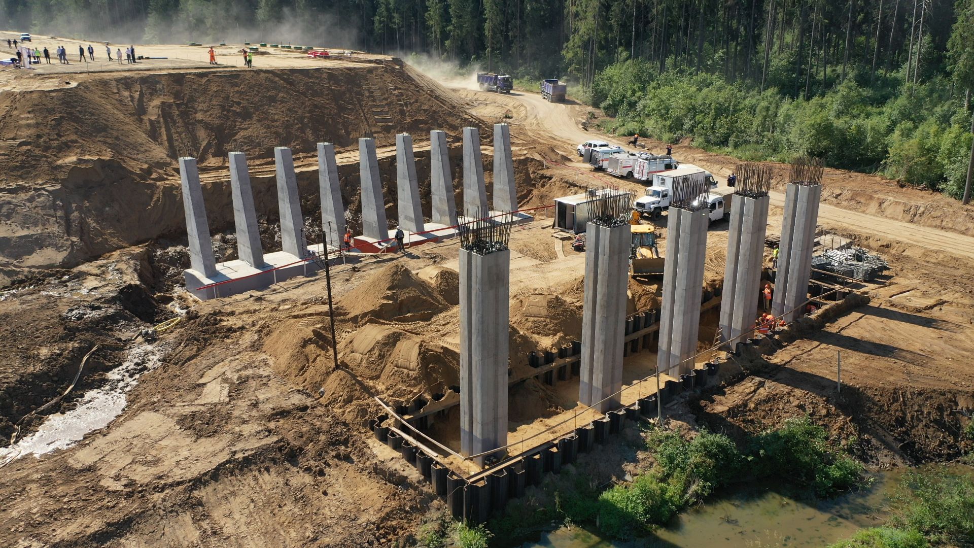 хорда, мытищи, дорога,видео с коптера,