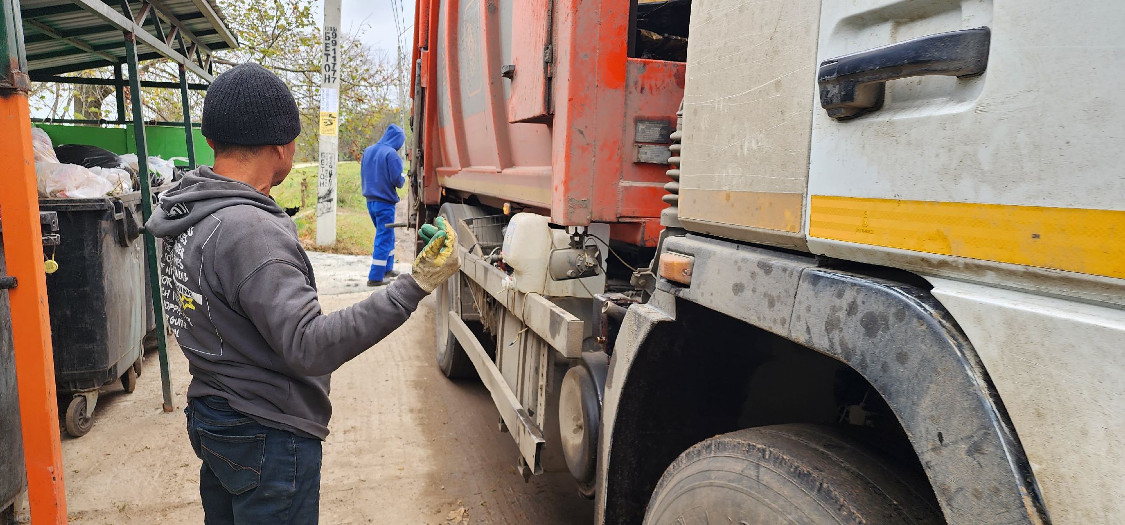 мусор на площадке, Домодедово, Растуново,