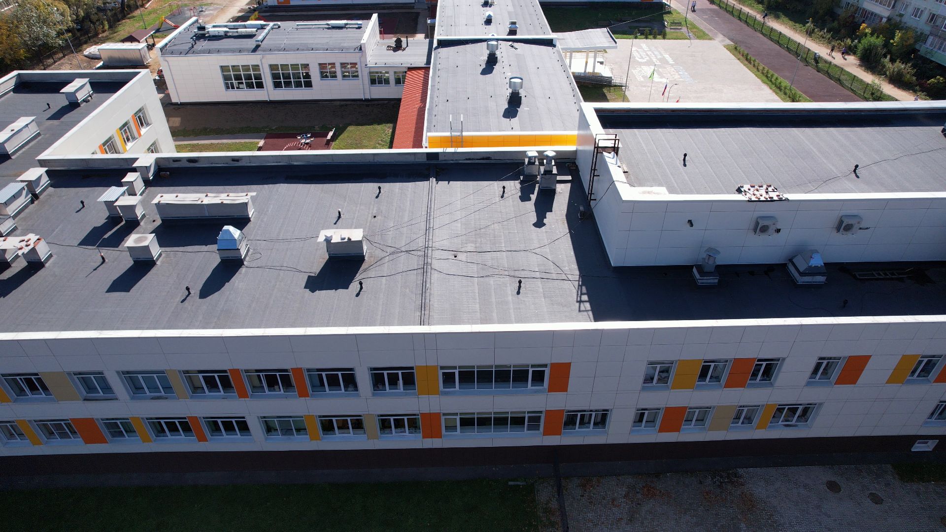 школа, пушкино, ивантеевка,видео с коптера,