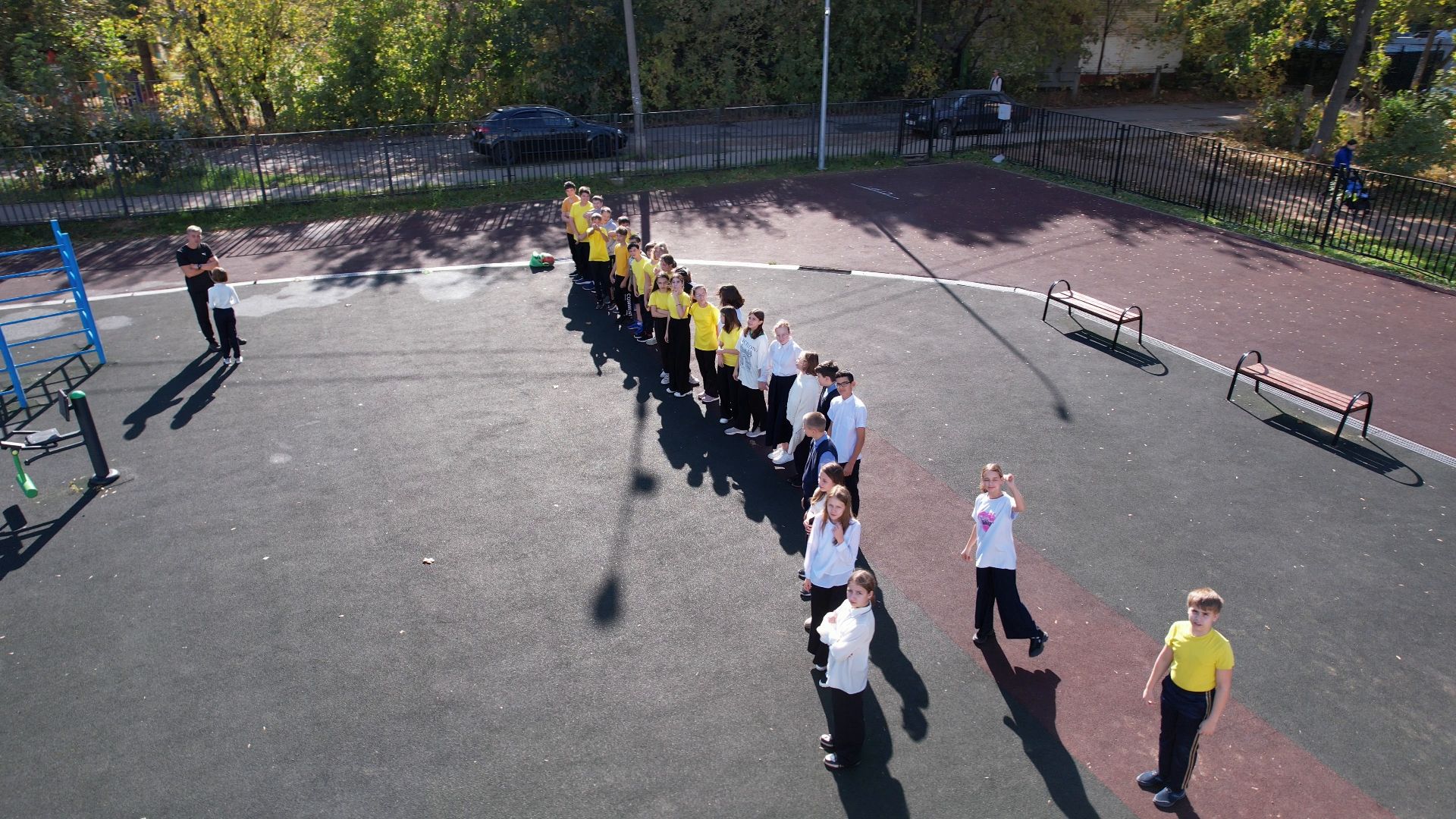 школа, пушкино, ивантеевка,видео с коптера,