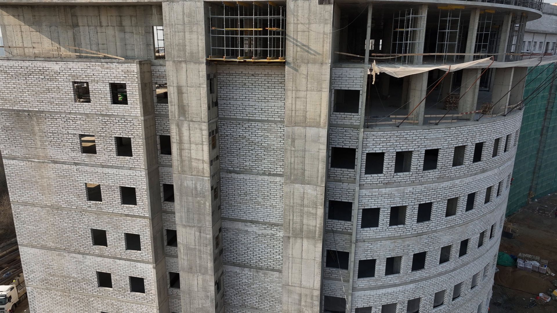 больница, красногорск, дети,видео с коптера,