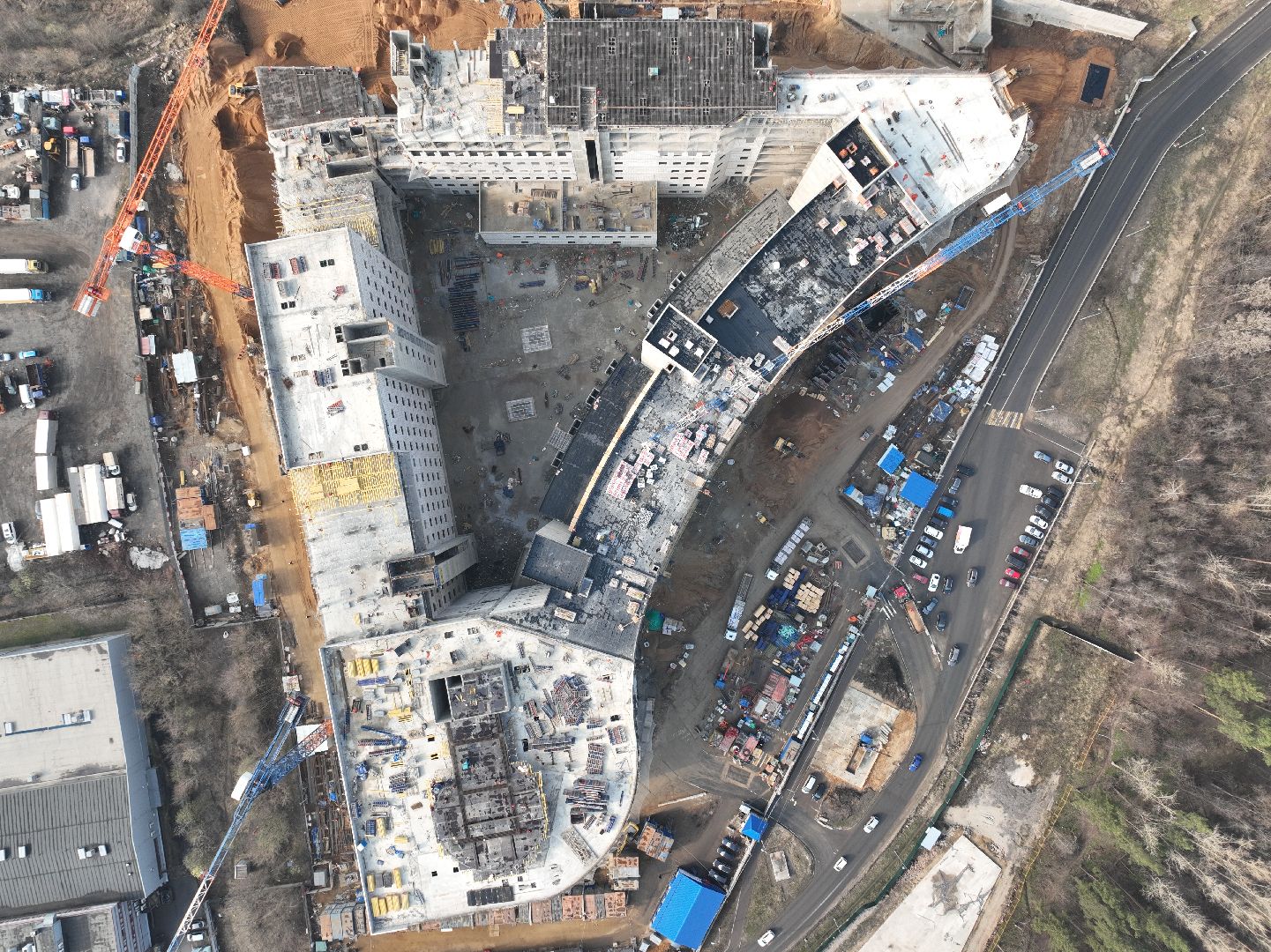 больница, красногорск, дети,видео с коптера,