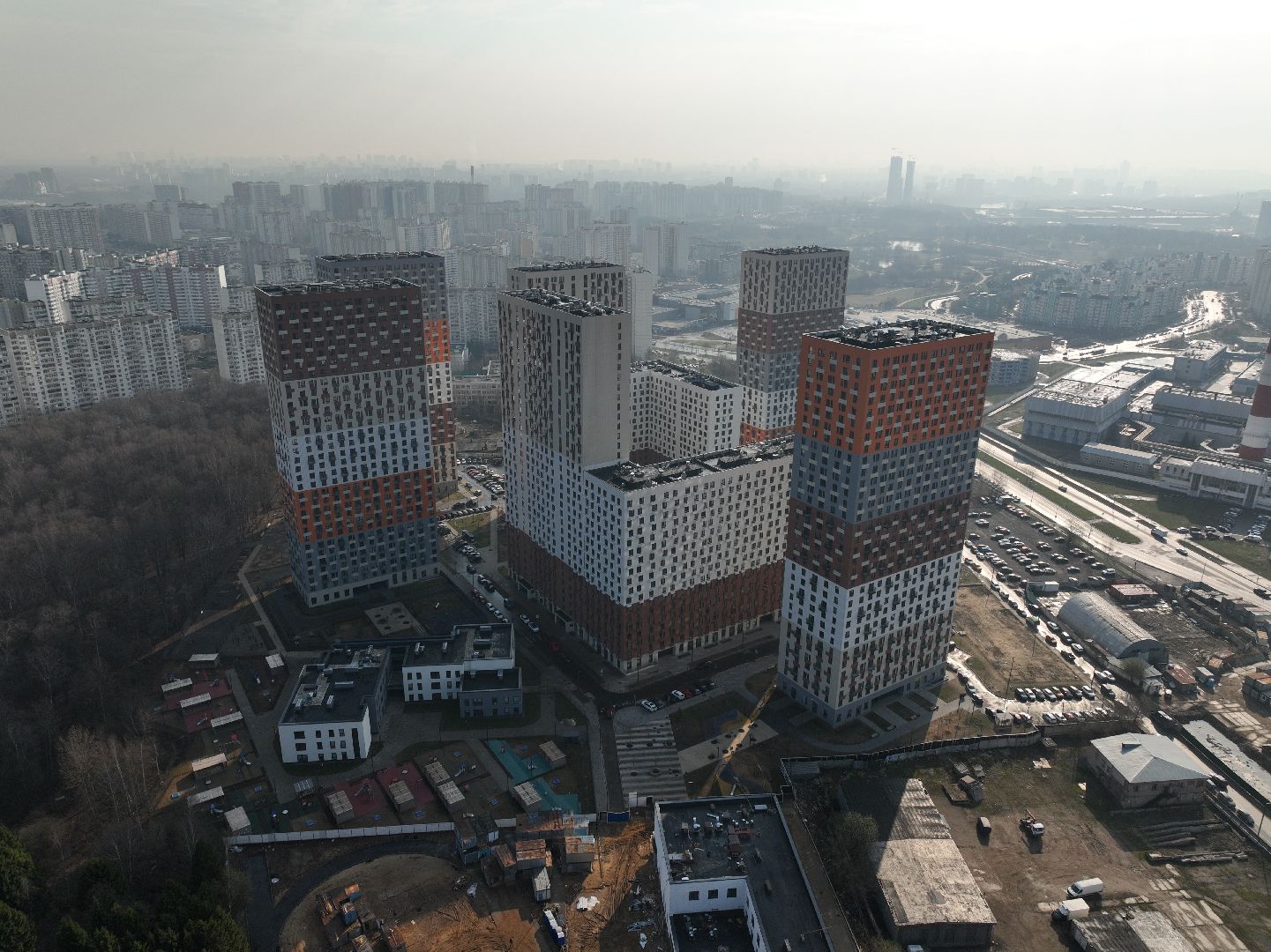 больница, красногорск, дети,видео с коптера,