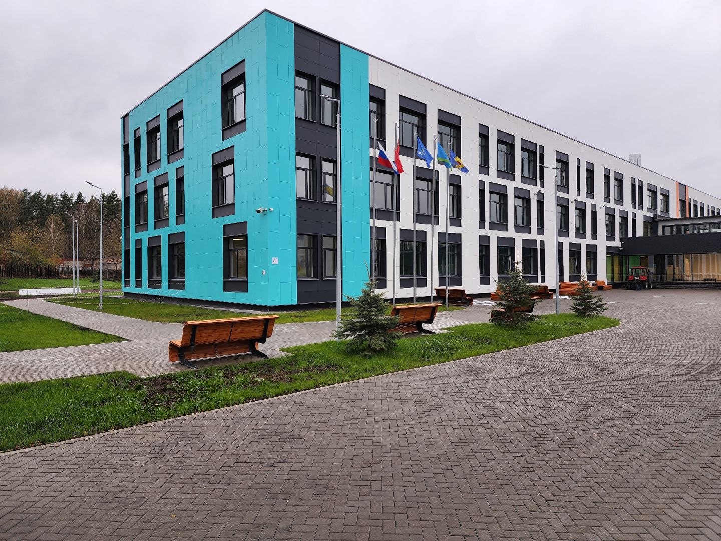 раменское, строительство, Власовская школа, новый корпус,