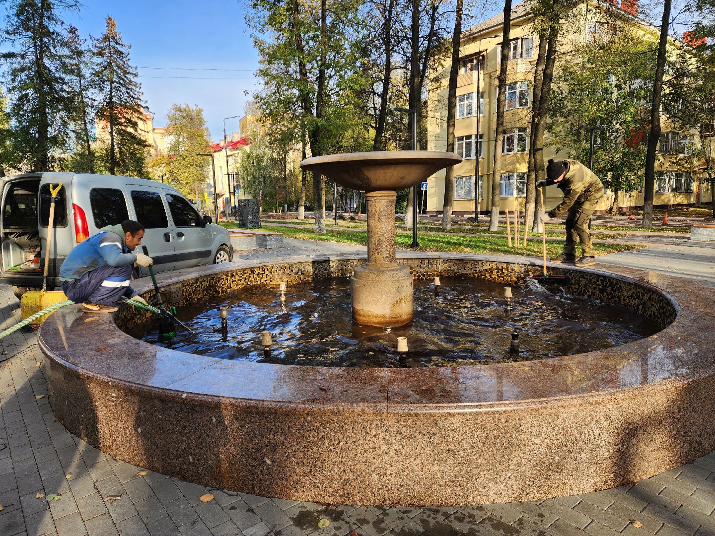 раменское, благоустройство, консервация фонтанов,