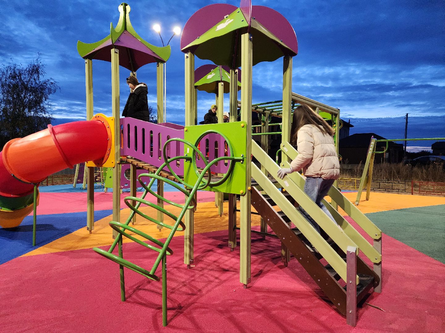 раменское, благоустройство, новая детская площадка, деревня Старково,