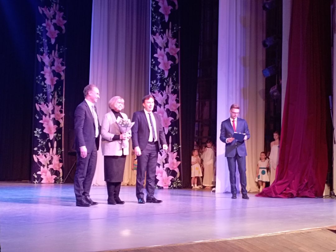 культура концерт наградаглавы СергейКуликов Администрация ДКОктябрь Дубна Подмосковье