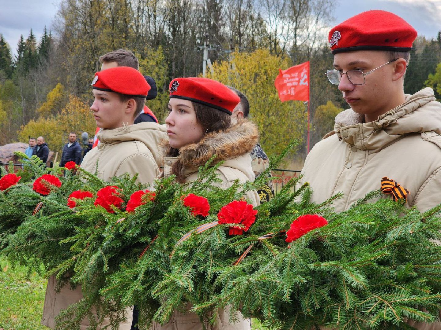 можайск, можайский городской округ, подмосковье, вахта памяти, перезахоронения, бойцы, великая отечественная война, герои, вечная память,