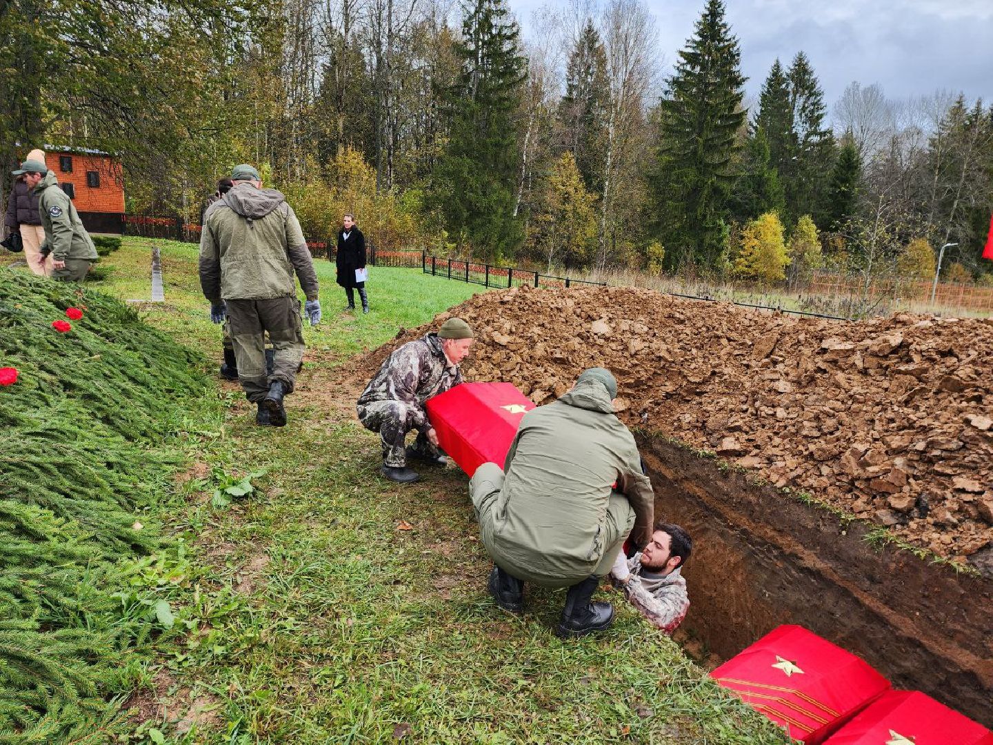 можайск, можайский городской округ, подмосковье, вахта памяти, перезахоронения, бойцы, великая отечественная война, герои, вечная память,