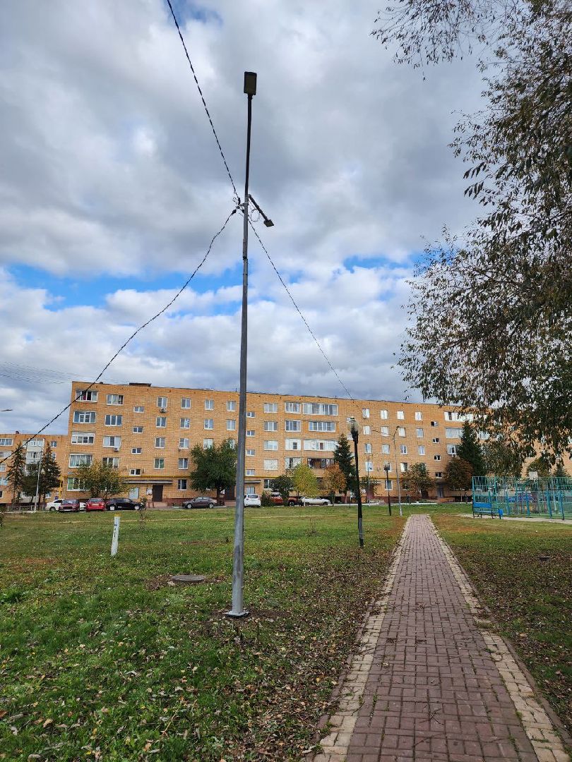 Серебряные Пруды, уличное освещение, светодиодные фонари, благоустройство, Комфортная городская среда,