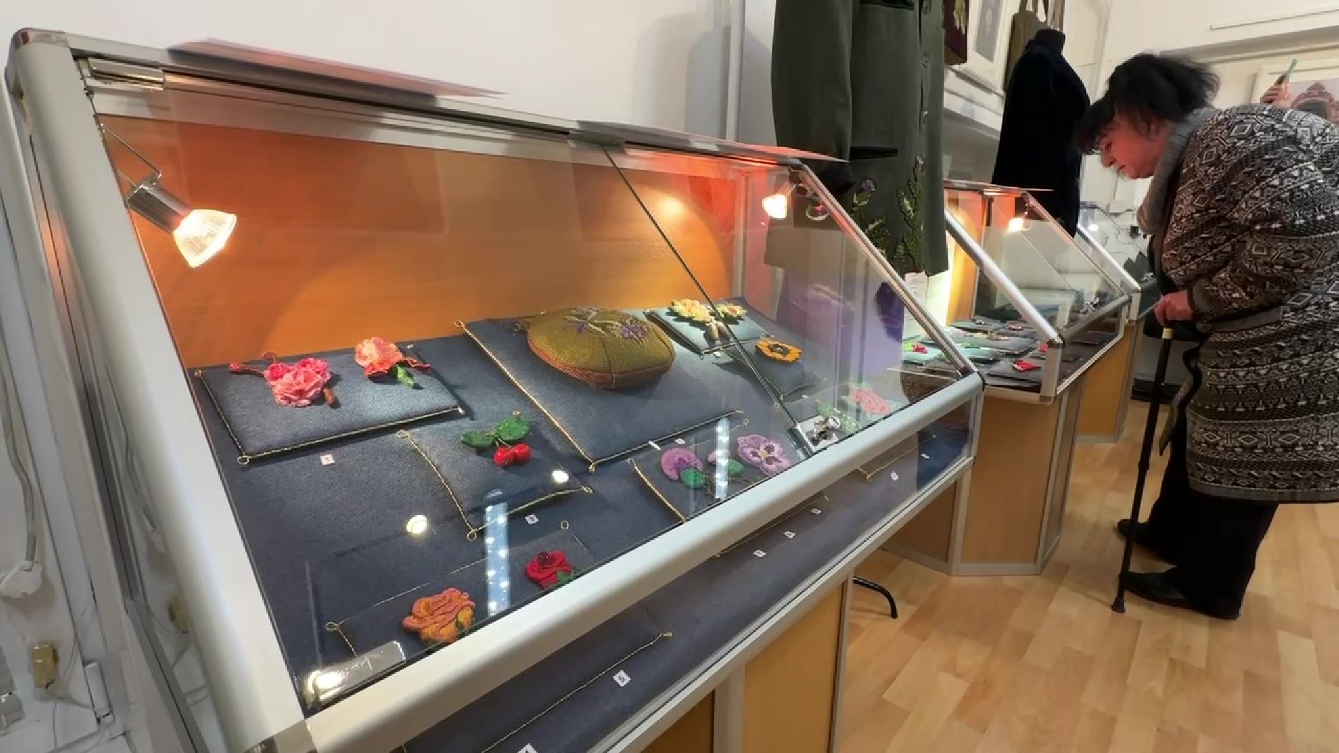 Реутов, музей, выставка, золотное шитье, бисер, пайетки,