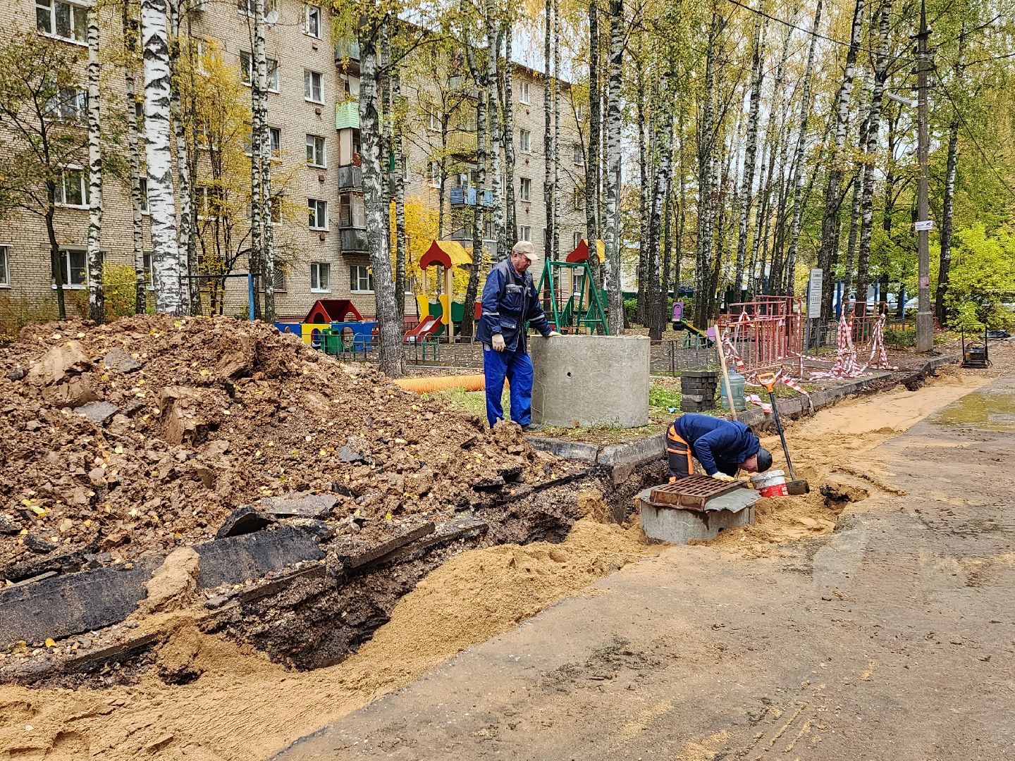 Заенигород, Ремонт дорог, Дворовые дороги,