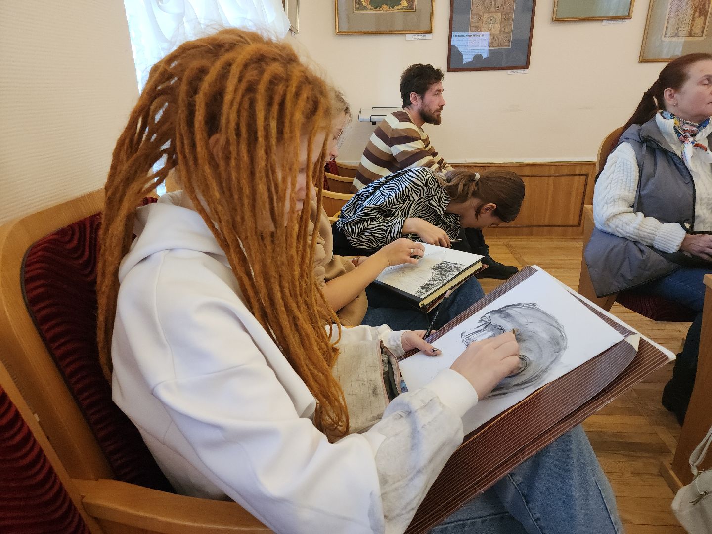 кашира, мастер-класс, Евгений Максимов, пейзаж, краеведческий музей, живопись,