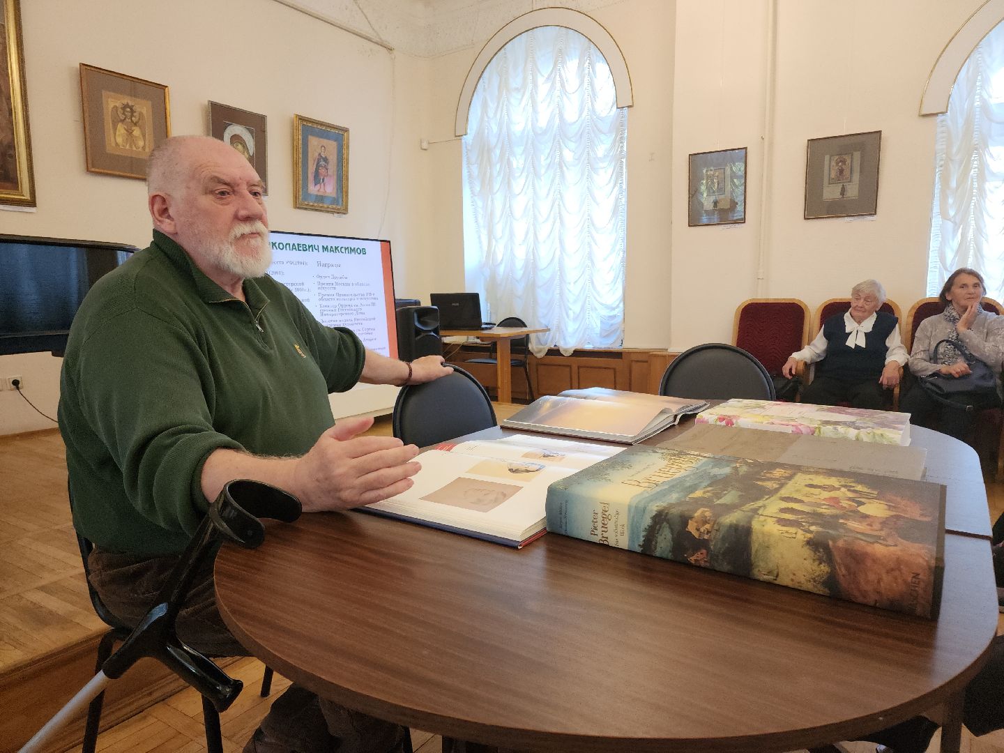 кашира, мастер-класс, Евгений Максимов, пейзаж, краеведческий музей, живопись,