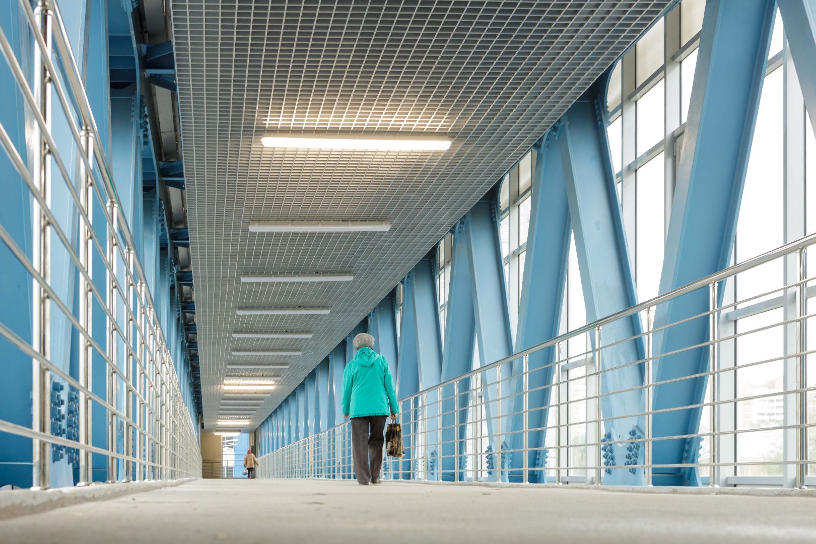 переход, люберцы, жд,видео с коптера,