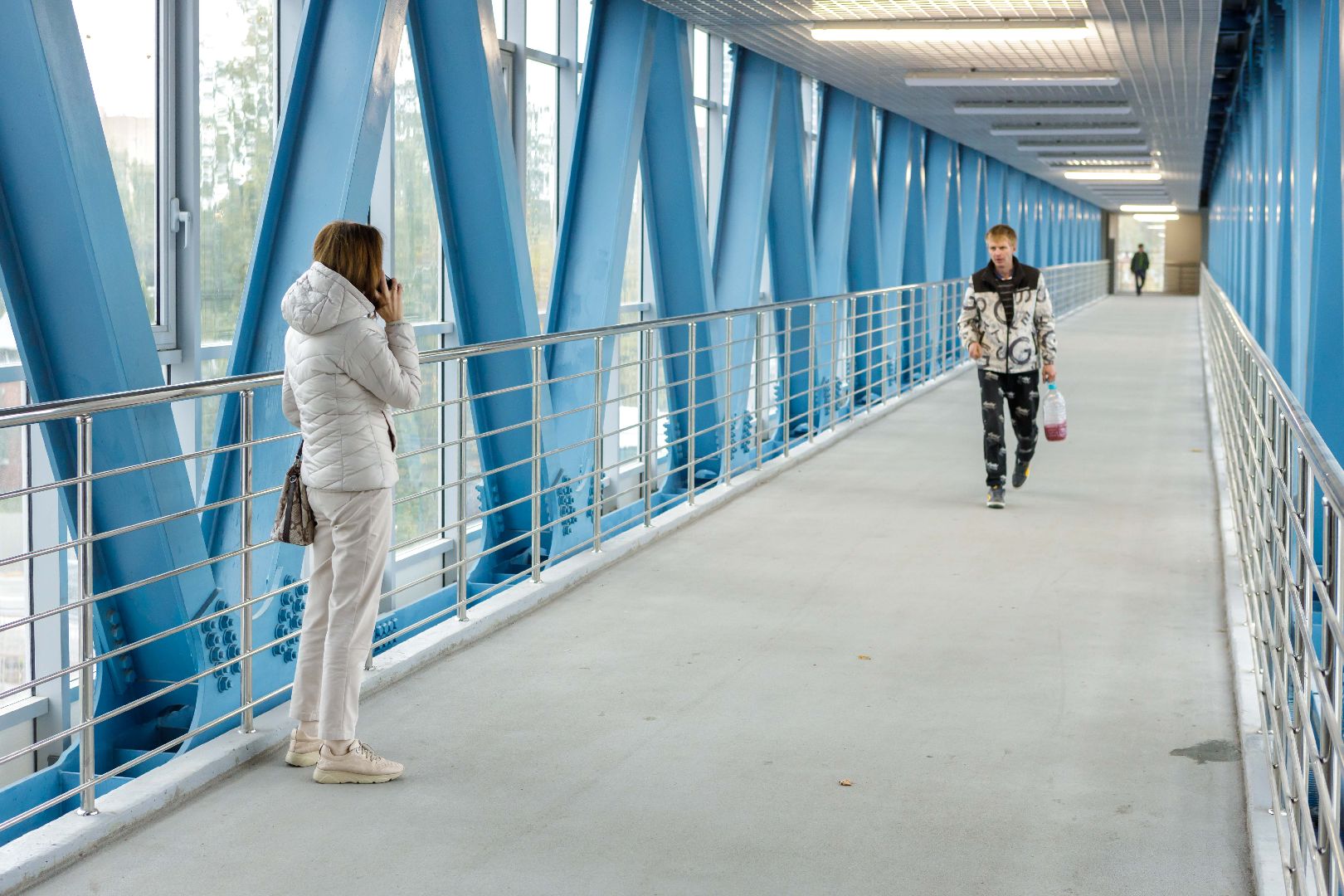 переход, люберцы, жд,видео с коптера,