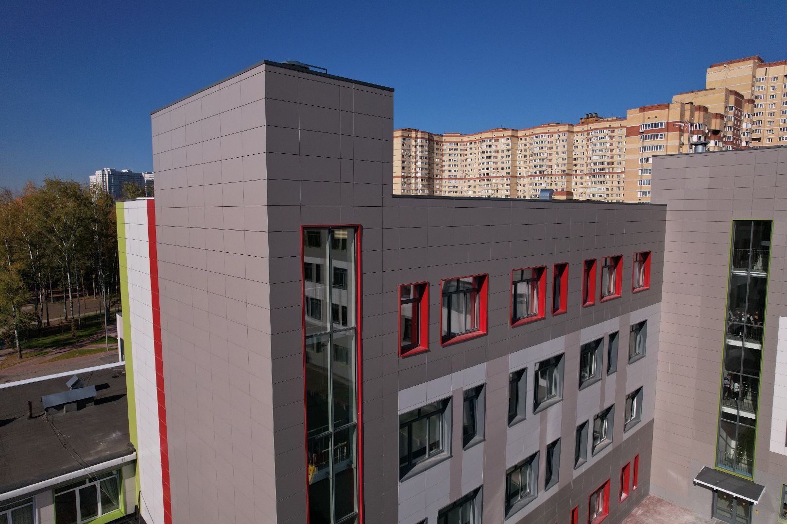 школа, пушкино, спорт,видео с коптера,