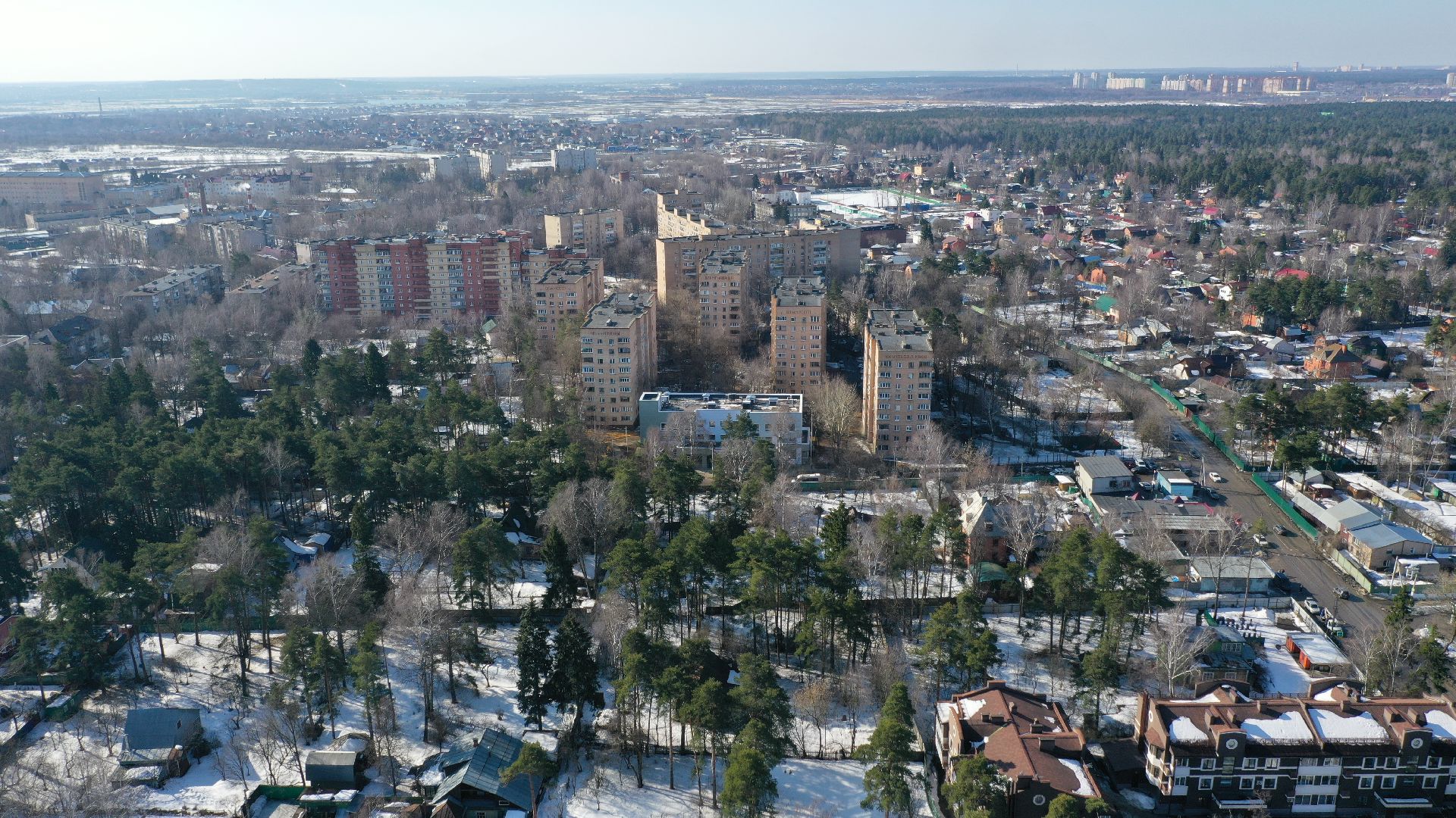 поликлиника, раменское, удельная,видео с коптера,