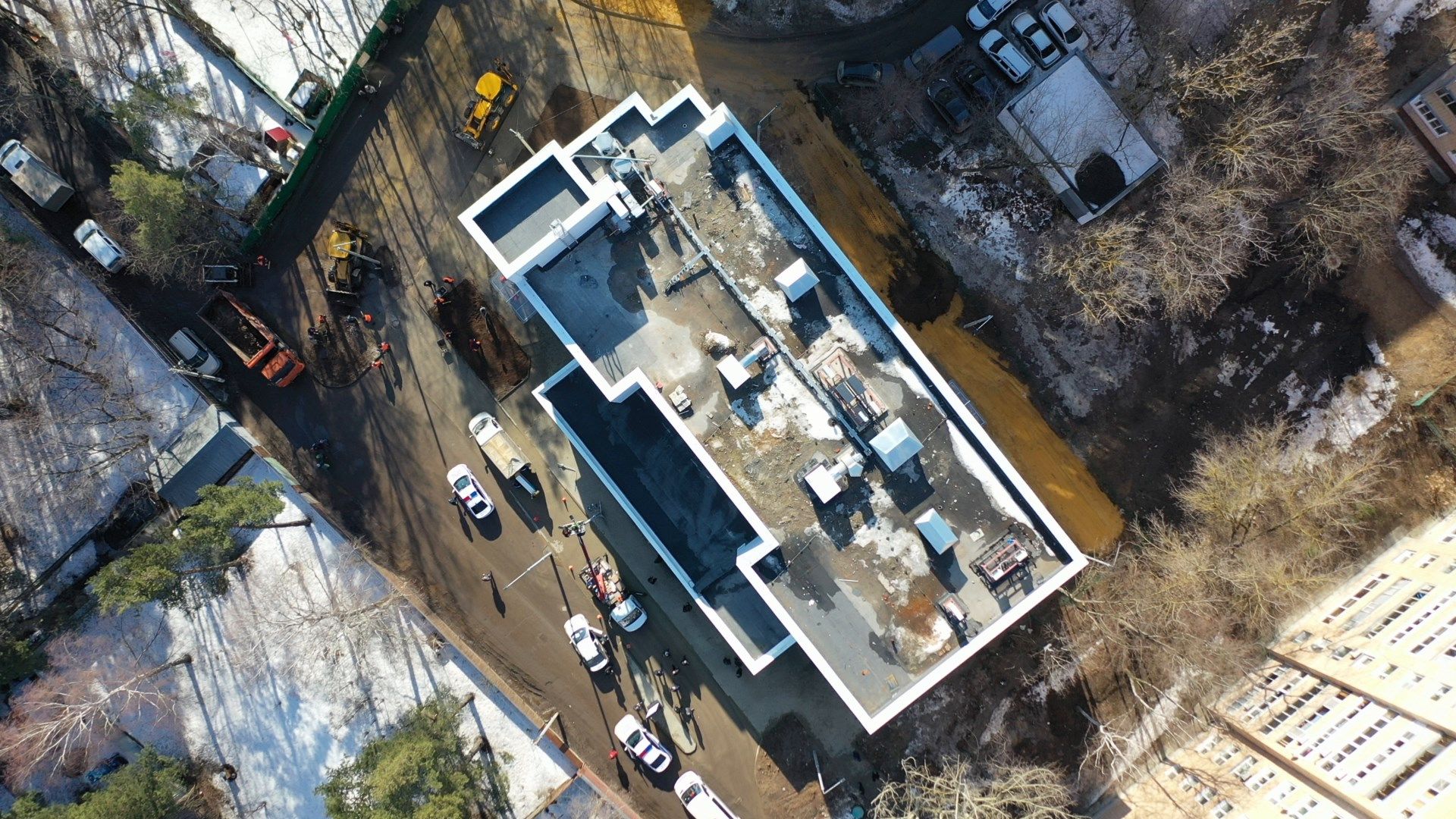 поликлиника, раменское, удельная,видео с коптера,