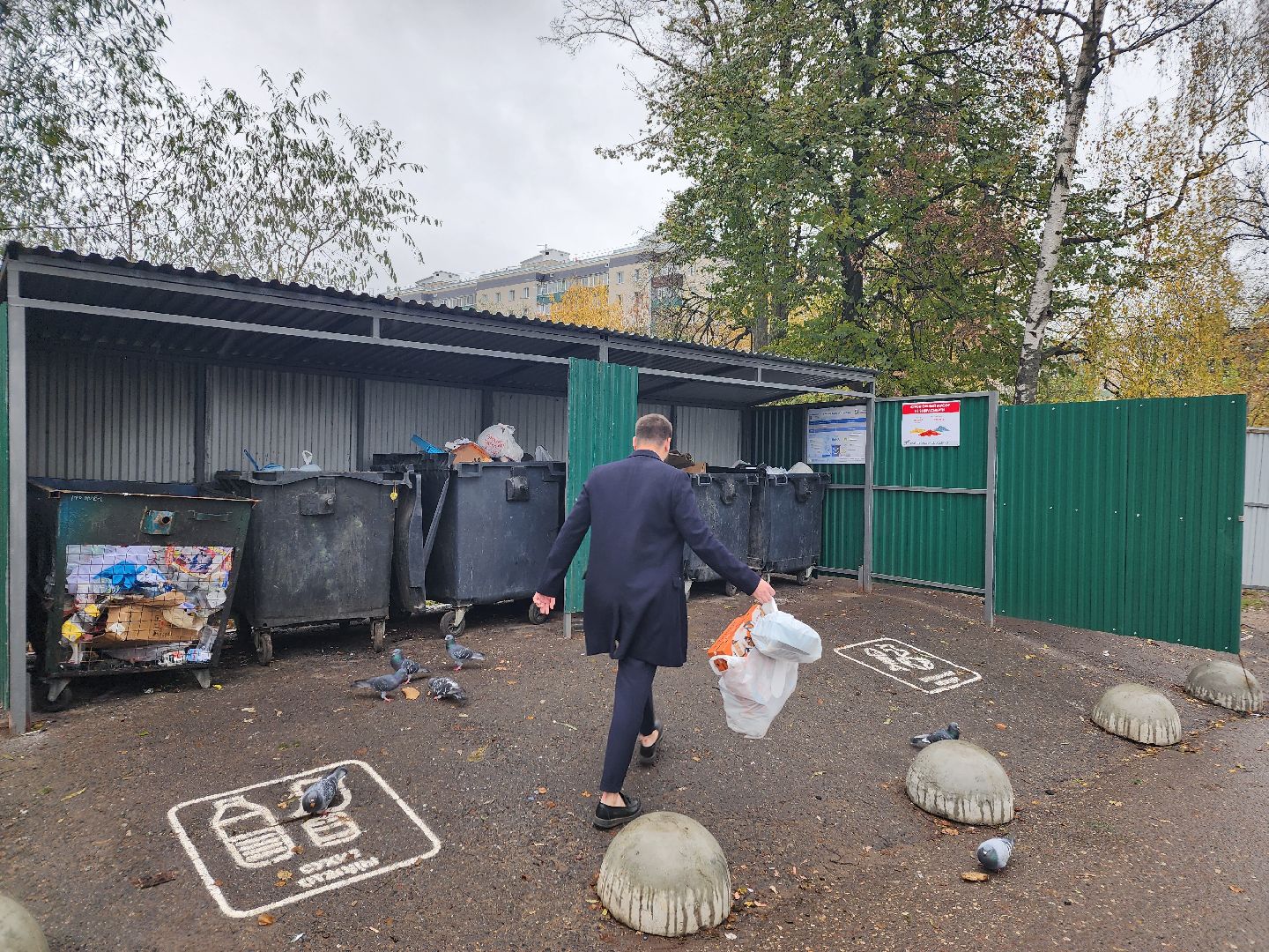 дедовск, Мусорка, контейнерная площадка,