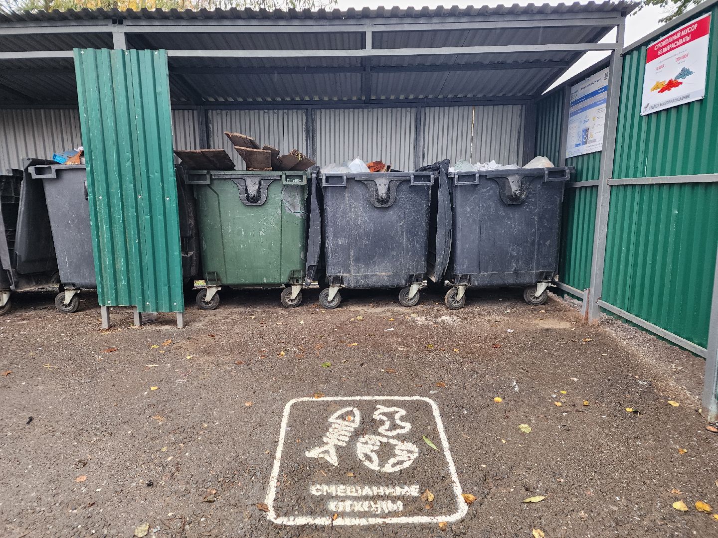дедовск, Мусорка, контейнерная площадка,