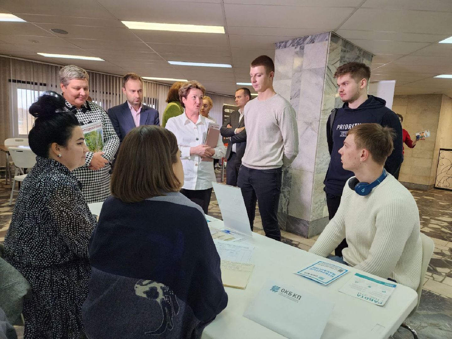 мытищи, Ярмарка трудоустройства, МДК Яуза, Министерство соцразвития Московской области, Лариса Туманова,