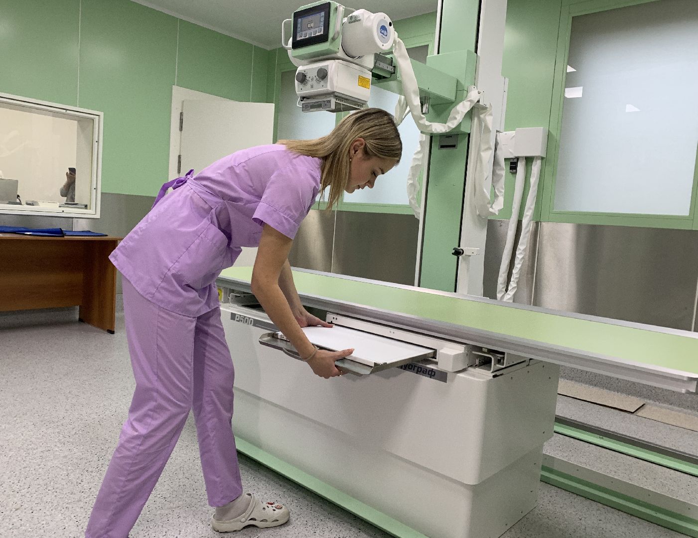 Балашиха, Подмосковье, Медицина, медицинское оборудование, рентген-аппарат, московский областной онкодиспансер,