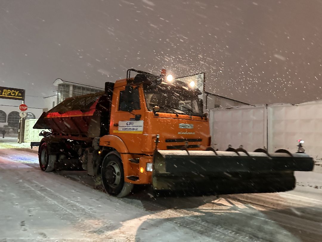 Одинцово, Уборка дорог, Снегопад, ДРСУ, Вывоз снега, Уборка снега, дороги, ЖКХ