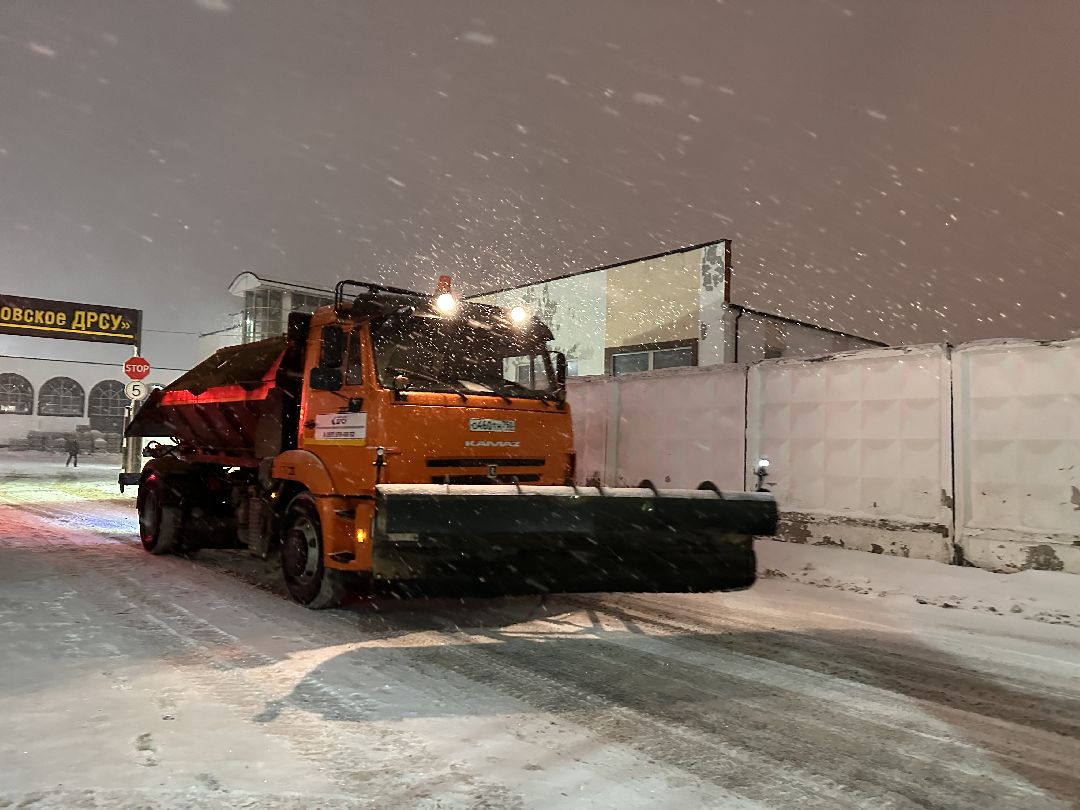 Одинцово, Уборка дорог, Снегопад, ДРСУ, Вывоз снега, Уборка снега, дороги, ЖКХ