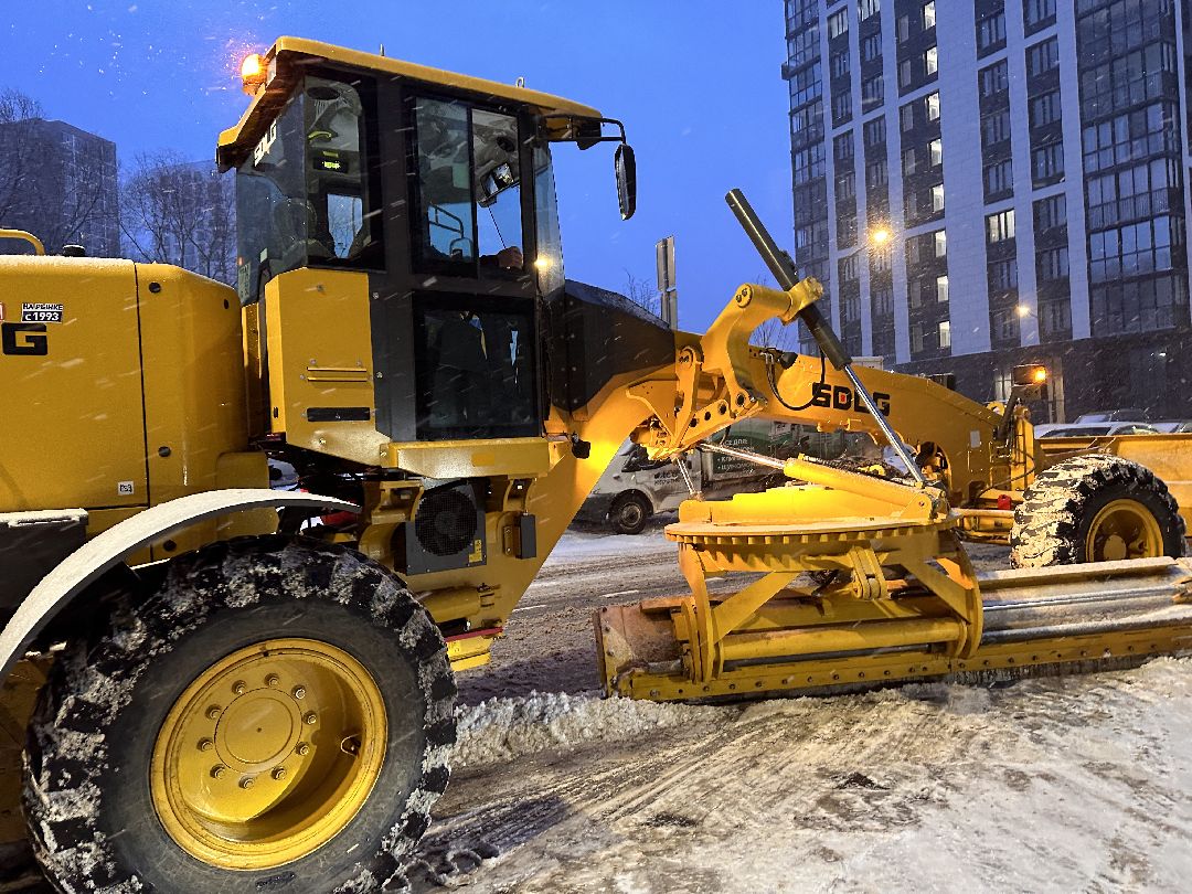 Одинцово, Уборка дорог, Снегопад, ДРСУ, Вывоз снега, Уборка снега, дороги, ЖКХ