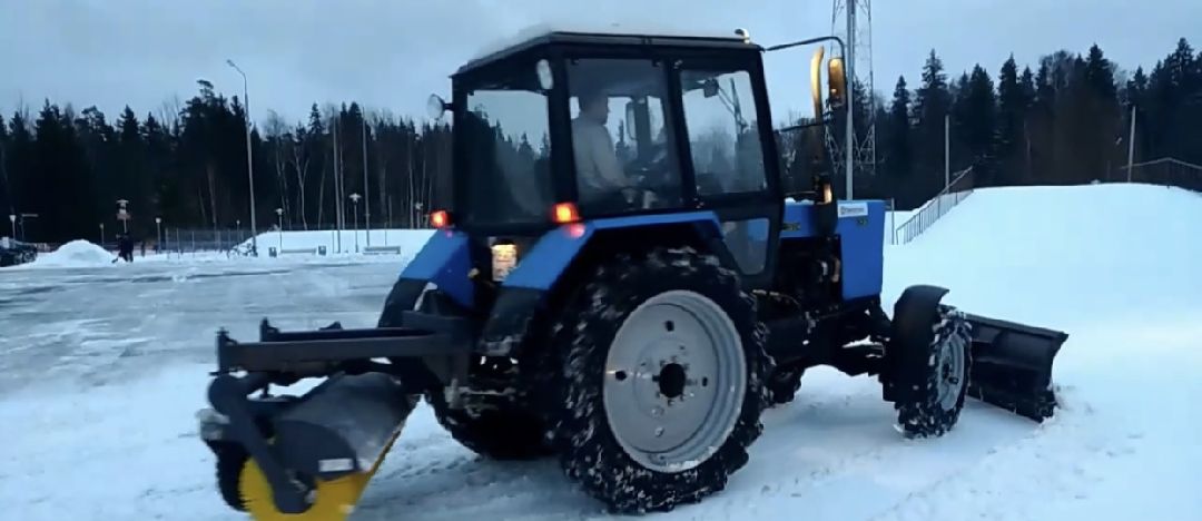 Краснознаменск, ЖКХ, дорога, спецтехника, Максим Некрасов, коммунальщики, уборка, снег, снегопад, гололёд