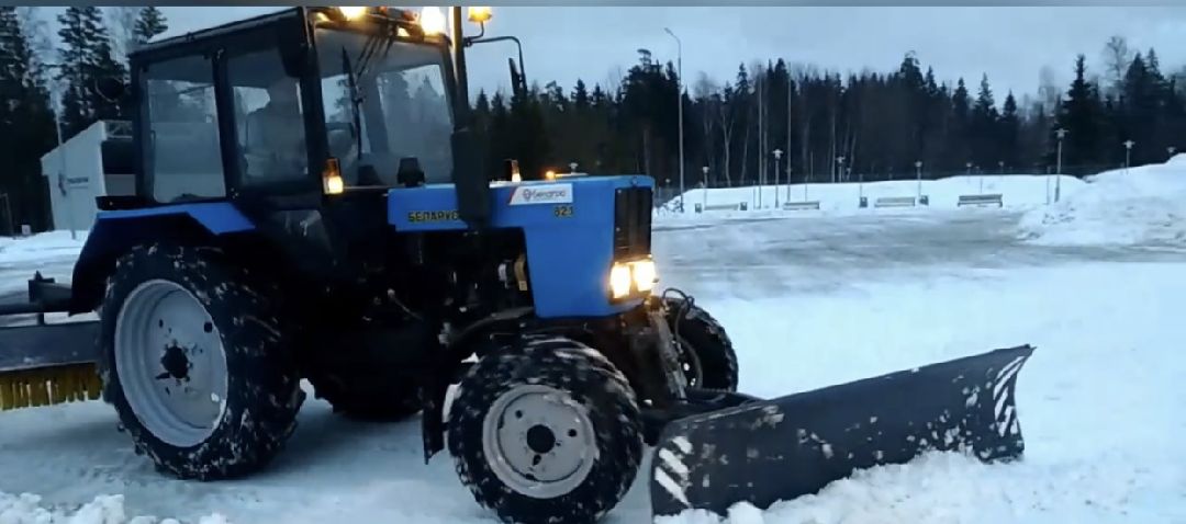 Краснознаменск, ЖКХ, дорога, спецтехника, Максим Некрасов, коммунальщики, уборка, снег, снегопад, гололёд