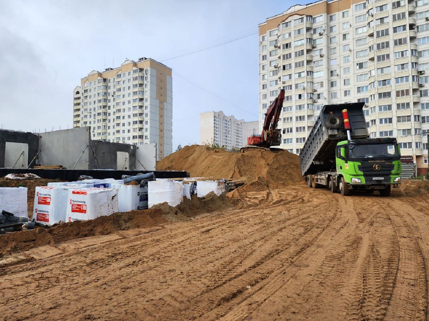 Солнечногорск, Детский сад, Строительство, Рекинцо-2, Работы,